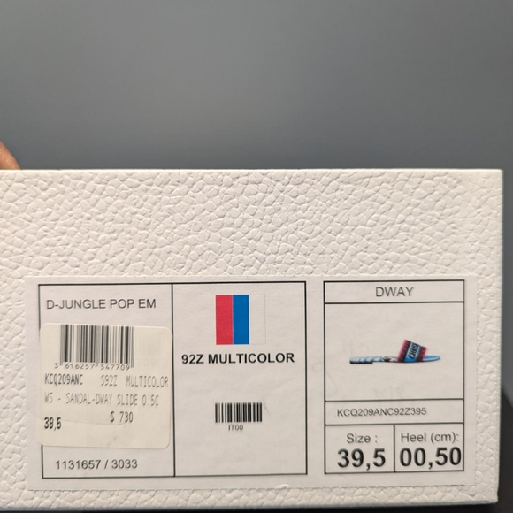 Dior Dway Slide-Jungle Pop Em - Picture 4 of 5